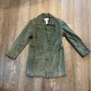 Vintage 100% Suede Cherokee Leather Jacket